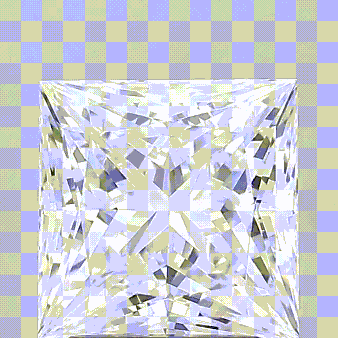 Diamant princesse de laboratoire 3,03 carats certifié IGI - Maison française Exquisite Lab Diamonds